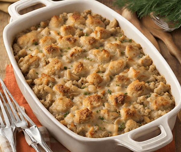 Chicken and Stuffing Casserole!!!