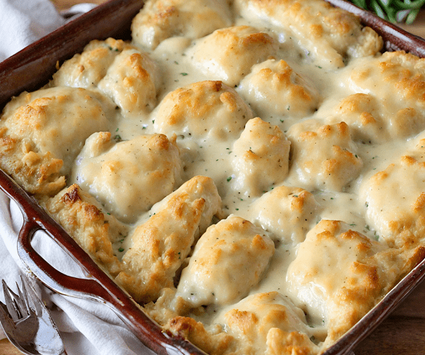 Creamy Swiss Chicken Bake