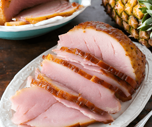 Crock Pot Brown Sugar Pineapple Ham