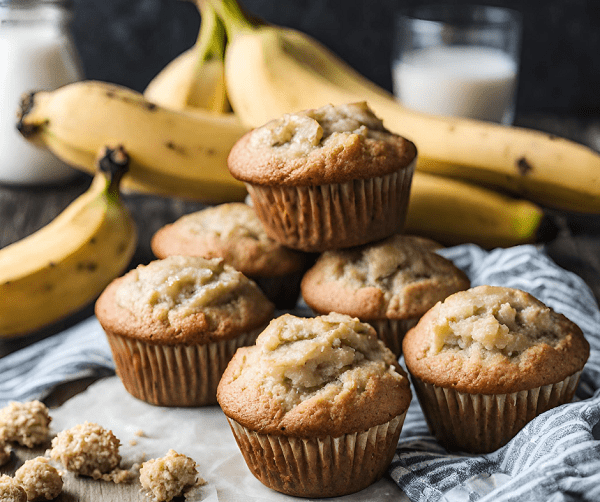 EASY BANANA MUFFINS