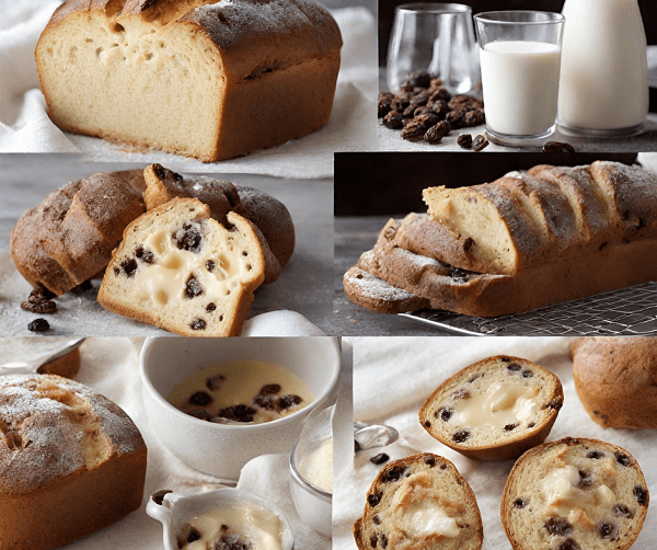 Grandma’s Old-Fashioned Bread Pudding with Vanilla Sauce!