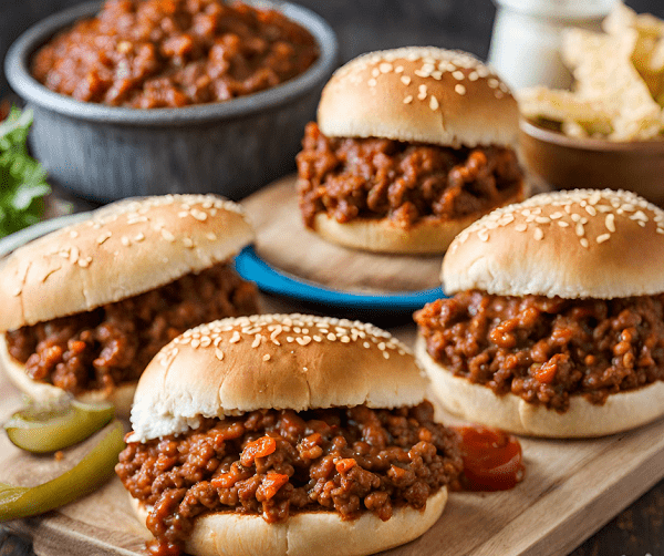 HOMEMADE SLOPPY JOES