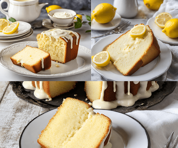 Lemon Cream Cheese Pound Cake