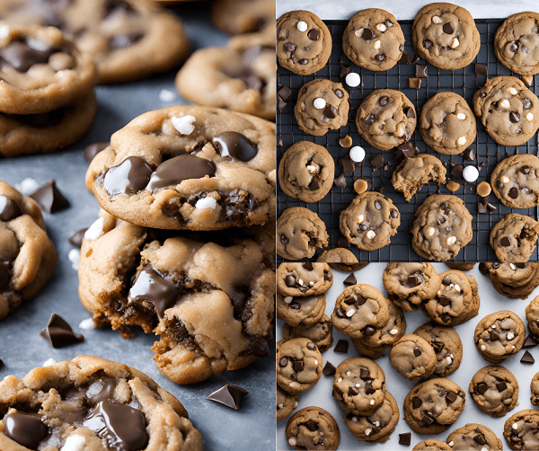 Salted Caramel Chocolate Chip Cookies