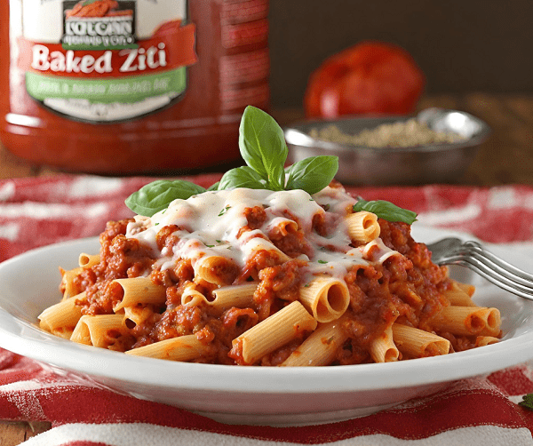 Crock Pot Baked Ziti