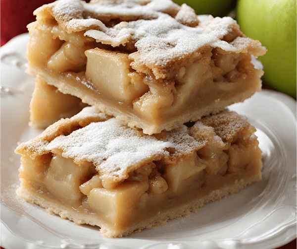 FLAKY APPLE PIE BARS