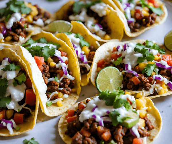 Homemade Indian Tacos