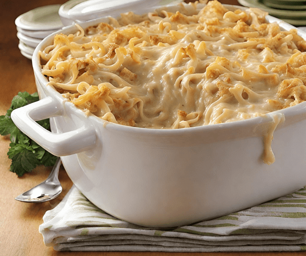 French Onion Chicken Noodle Casserole Recipe