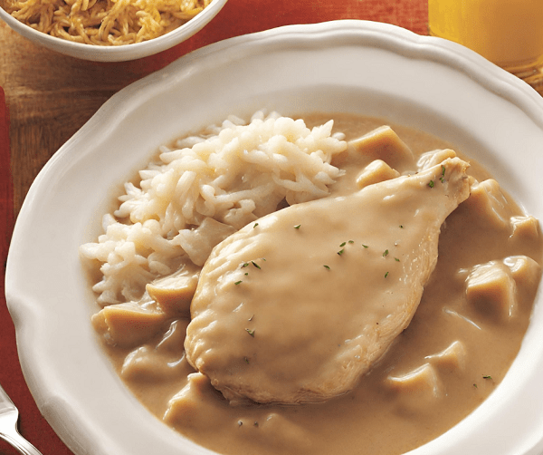 Slow Cooked Chicken and Gravy