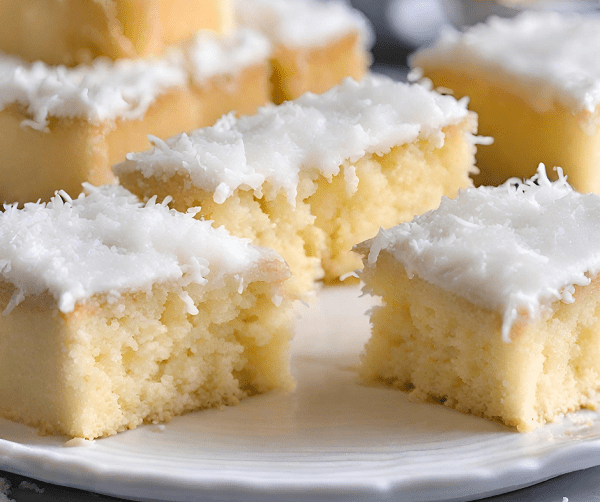 Very Moist Coconut Sheet Cake