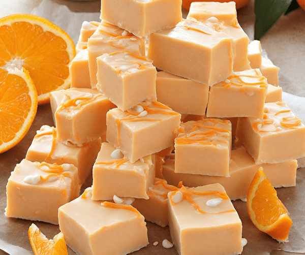 Orange Creamsicle Fudge