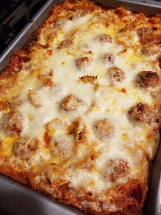 Irresistible Meatball Casserole