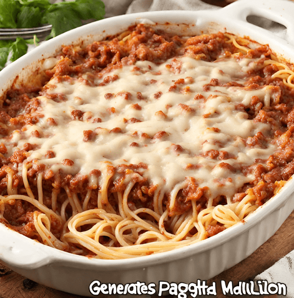 Delicious Million Dollar Spaghetti Casserole