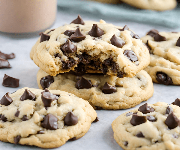 Chocolate Chip Cake Mix Cookies