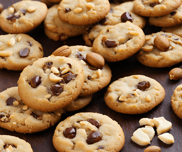 Mix Cookies with Nuts