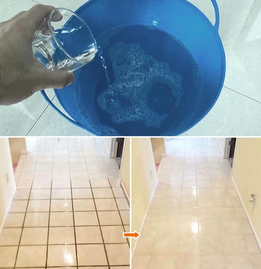 A Spotlessly Clean Floor and Lightened Joints: The Trick to Cleaning Them in a Single Pass