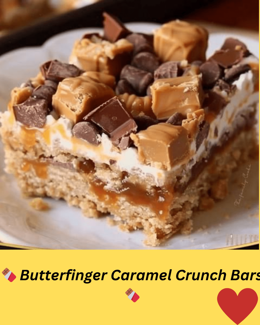 Butterfinger Caramel Crunch Bars