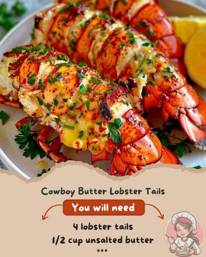 Cowboy Butter Lobster Tails