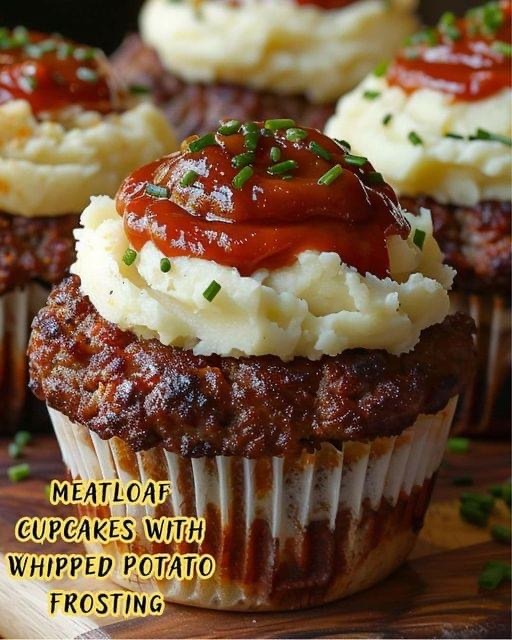 Meatloaf Cupcakes