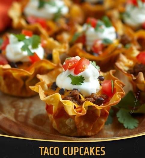 Taco Cupcakes