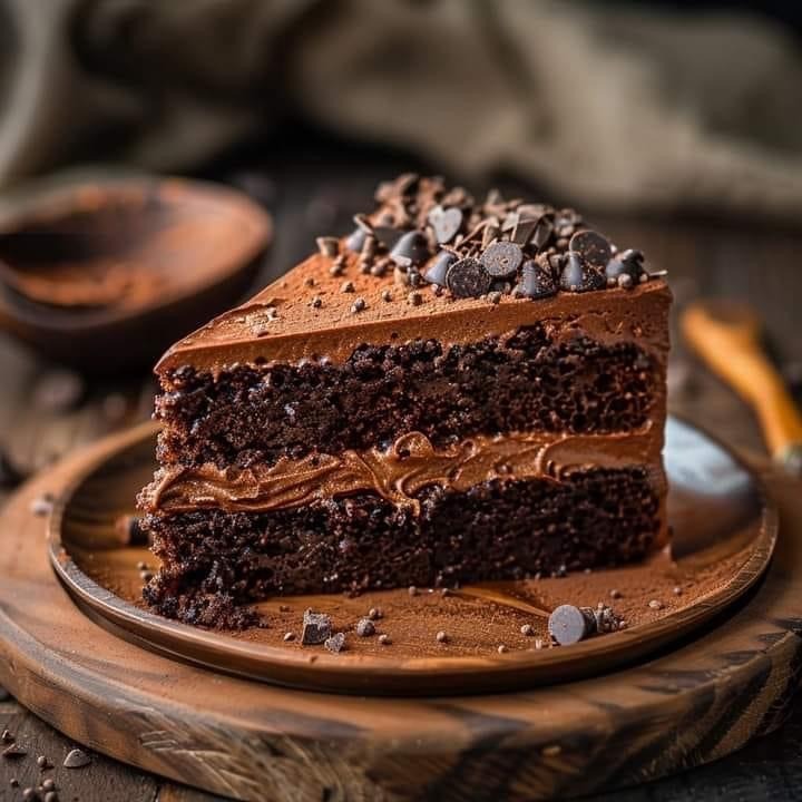 Chocolate Brownie Mousse Cake