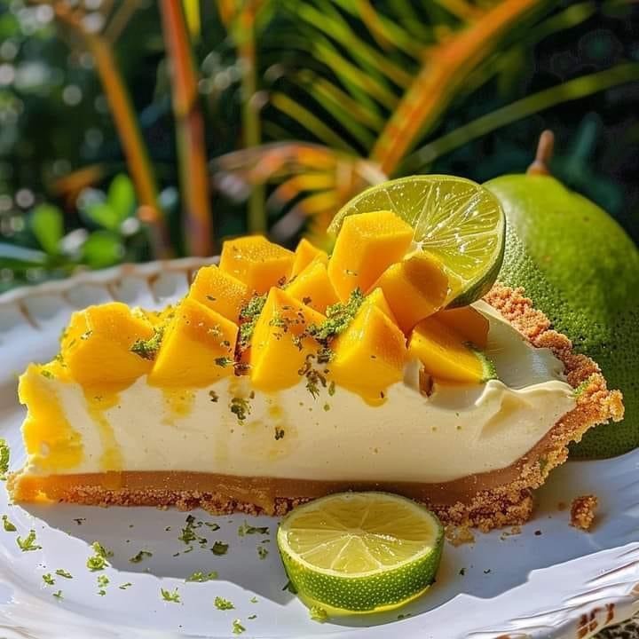 Mango Key Lime Cheesecake