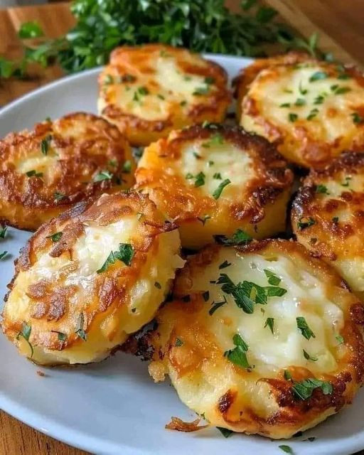 Stuffed Potato Cakes