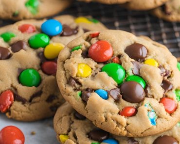 Peanut Butter M&M Cookies