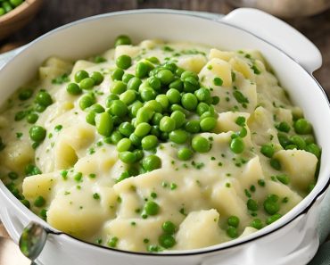 Creamed Potatoes and Peas