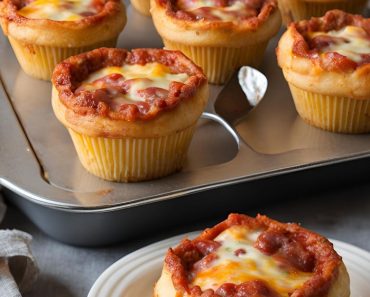 Deep Dish Pizza Cupcakes