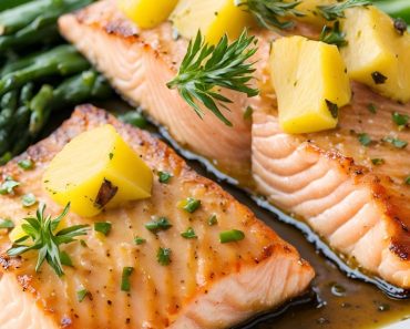 Honey Pineapple Salmon